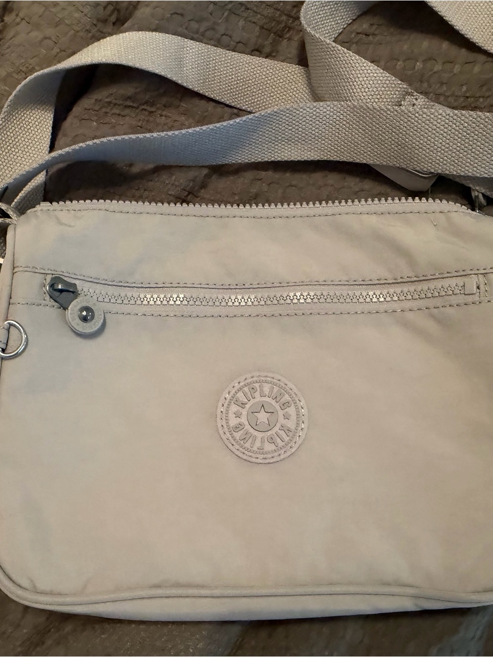 Kipling grey Crossbody Shoulder Bag